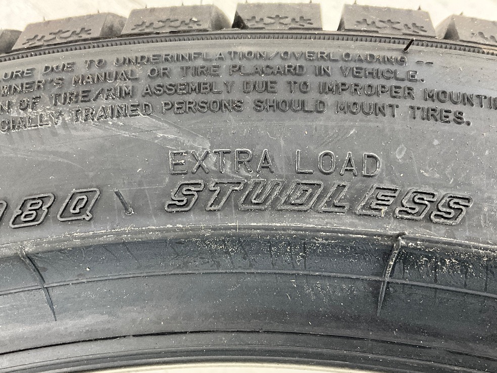 新品タイヤ 処分特価 4本セット 245/40R19 98Q グッドイヤー ICENAVI8 冬 スタッドレス 245/40/19 ヴェルファイア ハイブリッド b11864_画像8