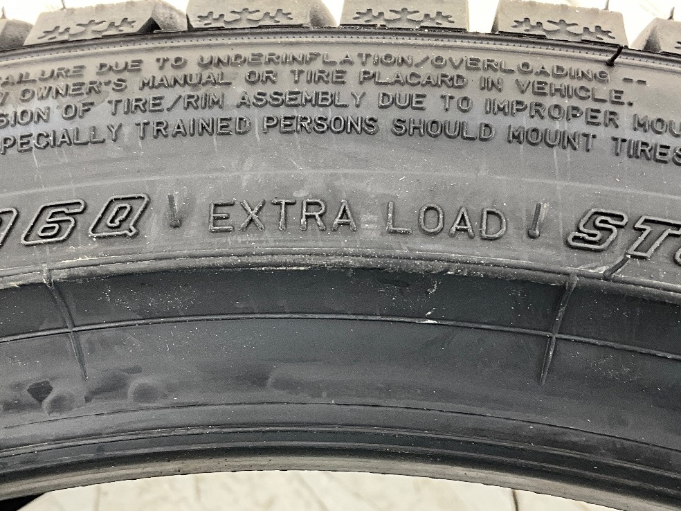 新品タイヤ 2本セット 255/35R19 96Q グッドイヤー ICENAVI8 冬 スタッドレス 255/35/19 GTクラス/Eクラス b12226_画像6