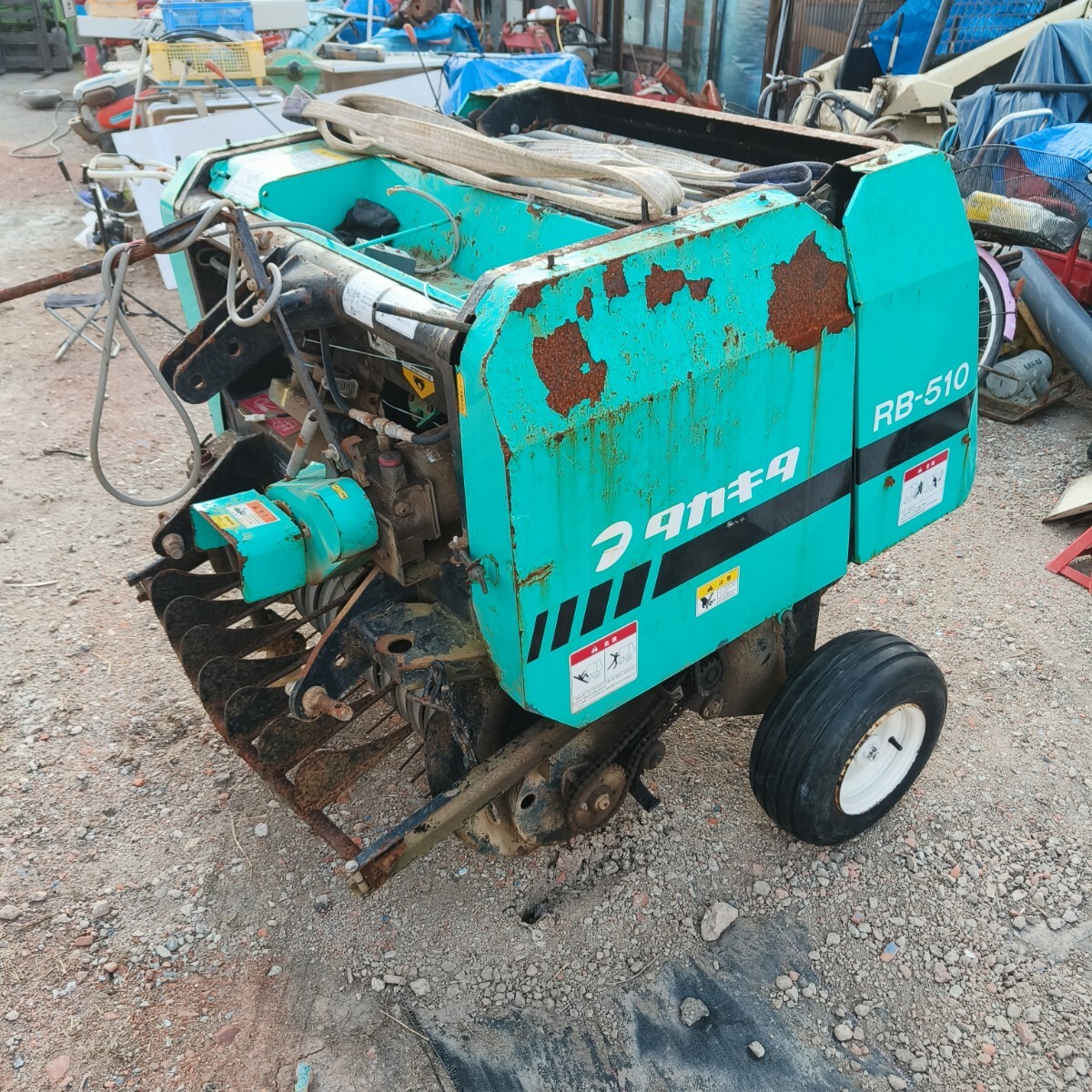 タカキタ ロールベーラー RB-510 ミニロールベーラ 牧草 梱包機 集草 タカキタ ロールベーラー RB-510 ミニロールベーラ 牧草 梱包機 集草