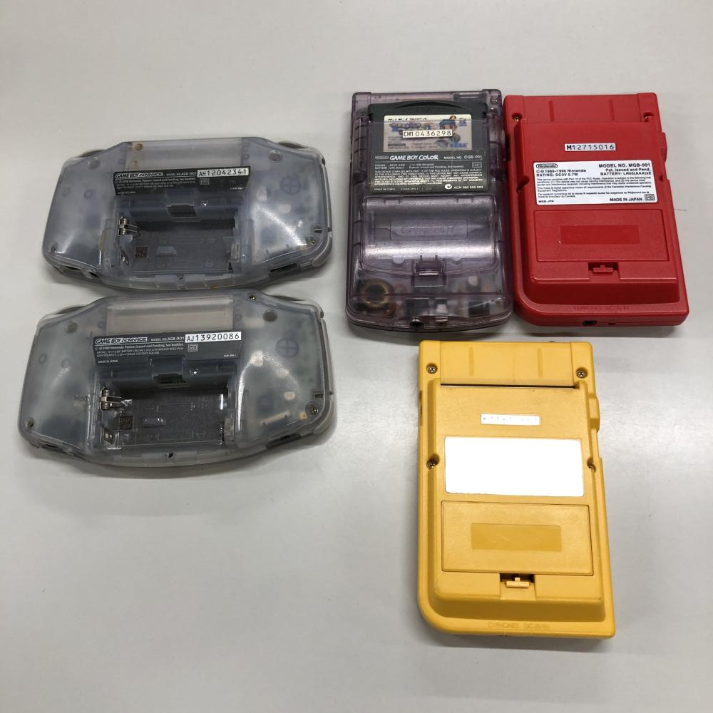 くらしを楽しむアイテム 中古】本体）【ジャンク】ゲームボーイアドバンス 2台 Nintendo Switch