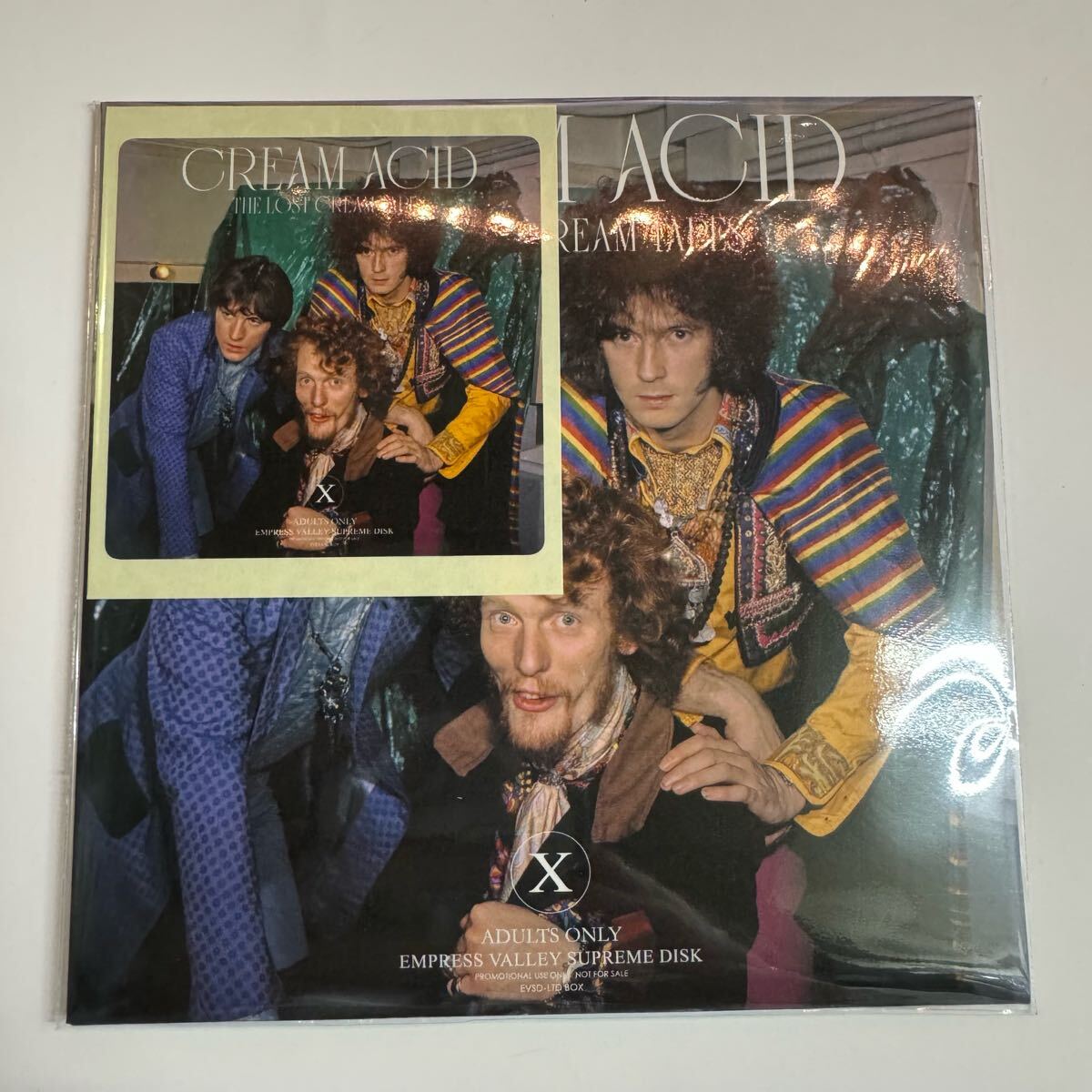 CREAM / ROOTS OF THE SACRED TREE (5CD BOX) pro use only! クリームアウトテイクス集！5CDの極少バージョン★poster付き★