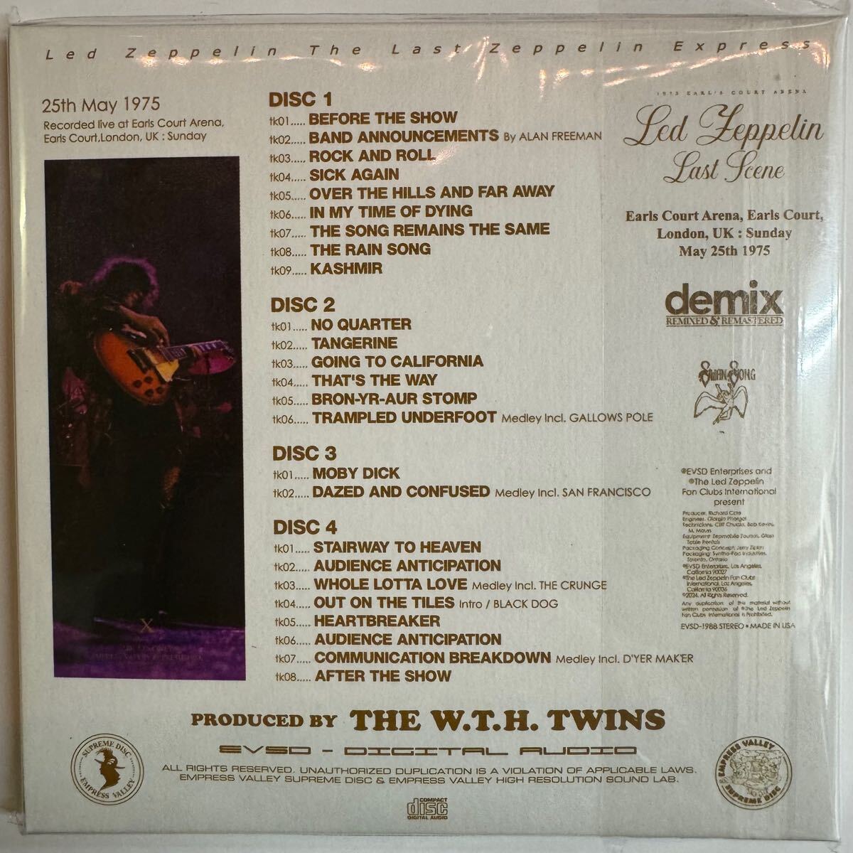 LED ZEPPELIN / THE LAST SCENE[ Last Scene. роза цвет .](8CD BOX)te Mix серии ....! самый длинный жить. Earl's пальто последний день!