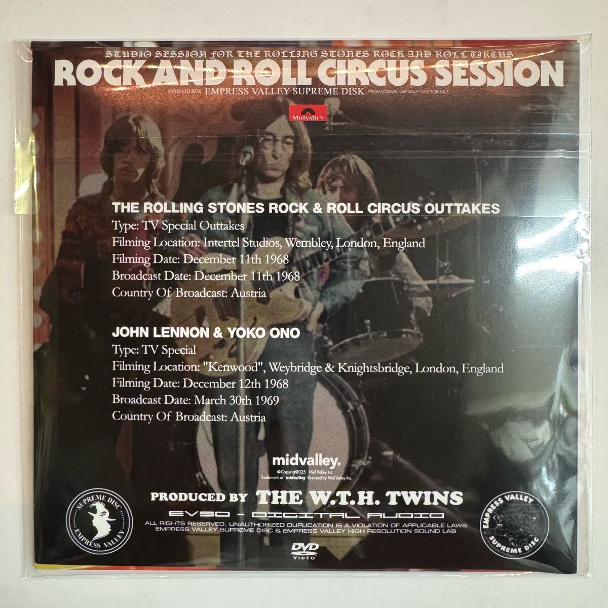 THE DIRTY MAC / ROCK AND ROLL CIRCUS SESSION「黒雲と青い霧」(2CD+BONUS DISC) 初登場アーカイヴを収録したボーナスは必見！Clapton 