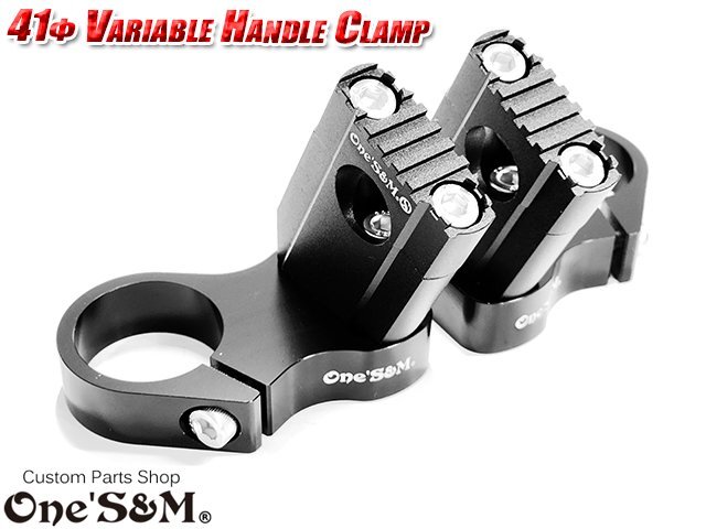 D6-28SE 41φ CNC アルミ削り出し ハンドル クランプ ホルダー