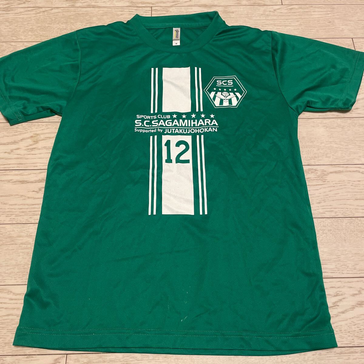 SC相模原 #12 スポンサープリントTシャツ サイズM