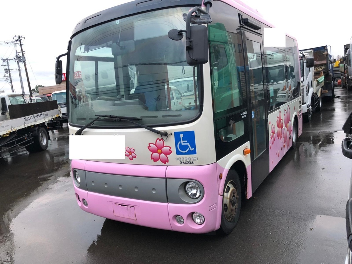 路線バス 日野　ポンチョ　平成24年式　走行71萬キロ　