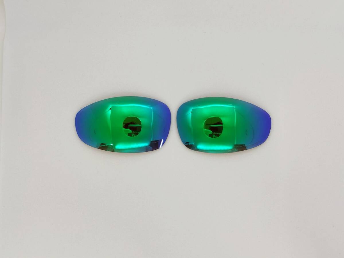 高品質 ジュリエット 交換レンズ オークリー サングラス 刻印 ジェイド 緑 bsokl201 oakley juliet UVカット