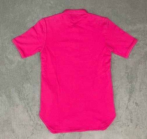 【オークション】未使用 定価￥32550 ラフシモンズ RAF SIMONS フレッドペリー FREDPERRY ポロシャツ ピンク XS