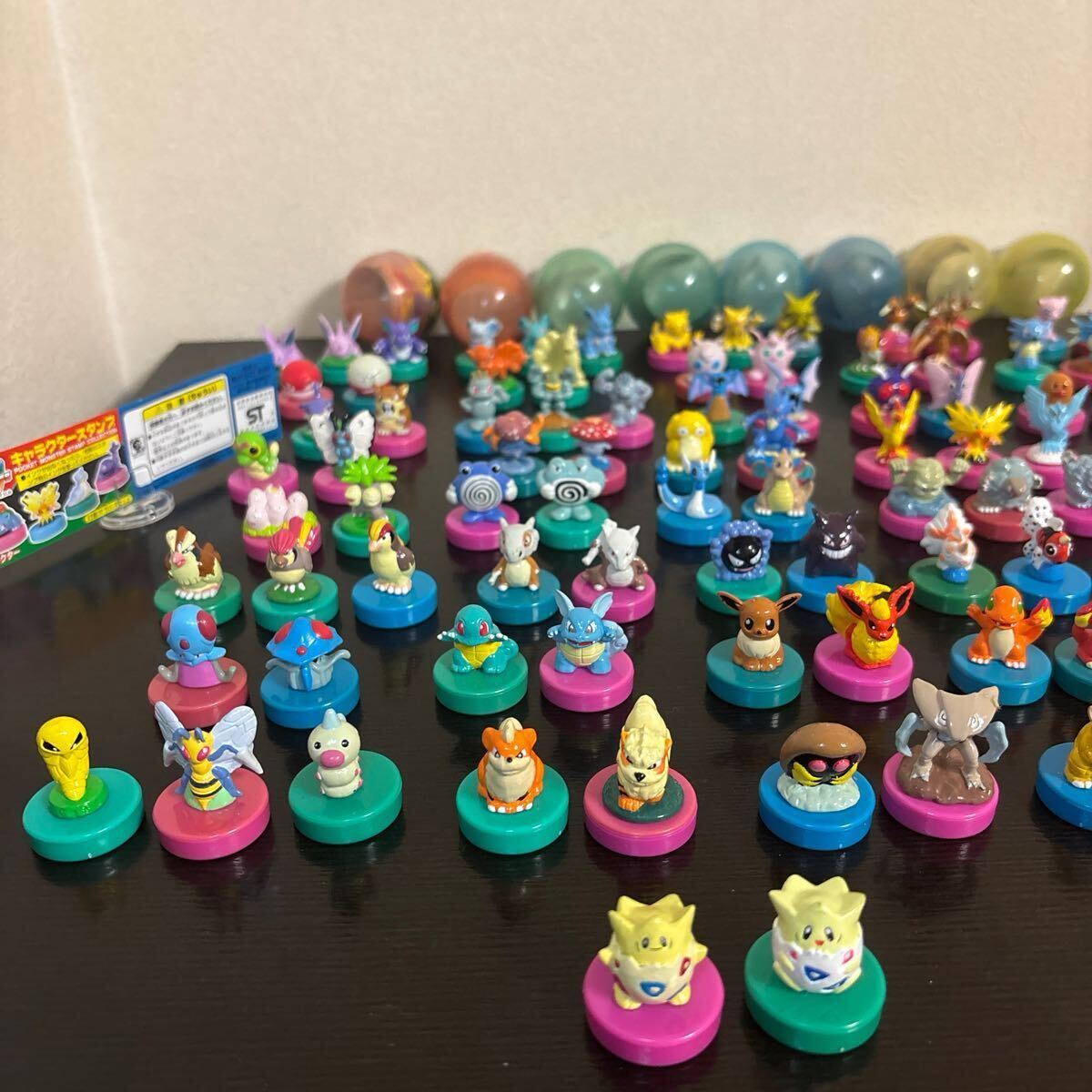 ポケモン　ガチャ　スタンプ　フィギュア　カバー人形　大量　キャラクタースタンプ ポケモン ガチャ スタンプ フィギュア カバー人形 大量