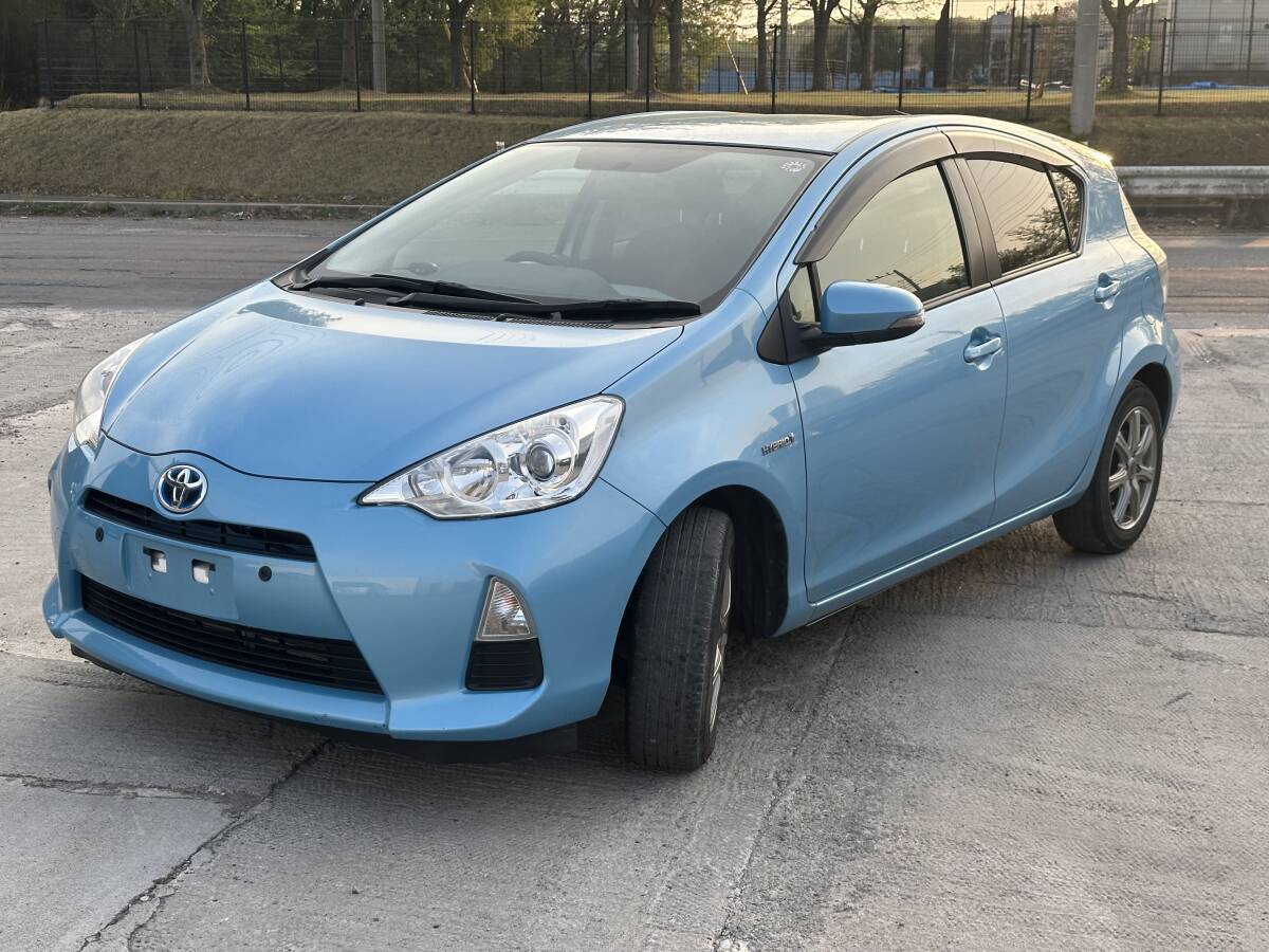 アクア 車検2年！低燃費の王様！トヨタ アクア ETC プッシュスタート