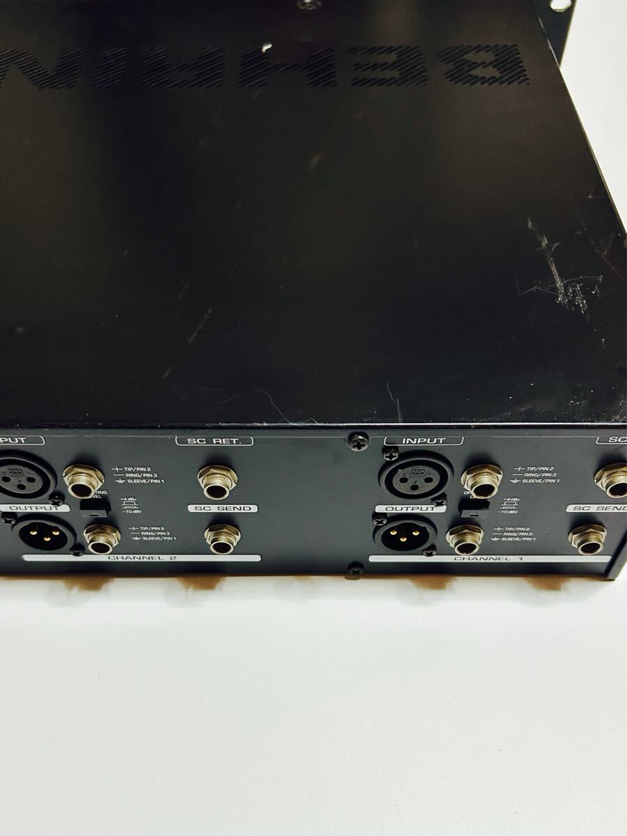 【動(dòng)作確認(rèn)済み】BEHRINGER ベリンガー 真空管 チューブコンプレッサー T1952