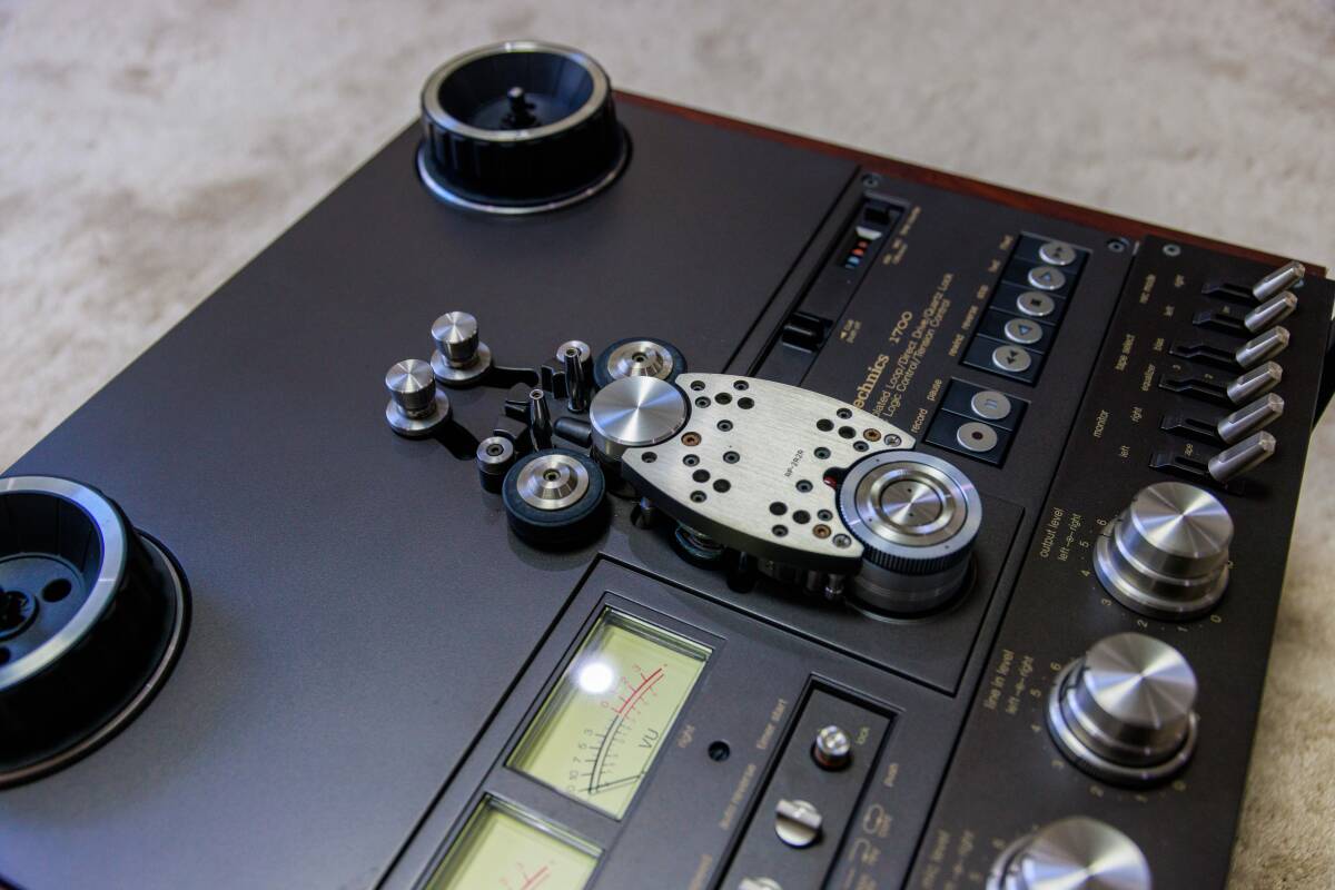 【リール×２付】Technics RS-1700U オープンリールデッキ テクニクス オーディオ機器 SONY R-11A Scotch
