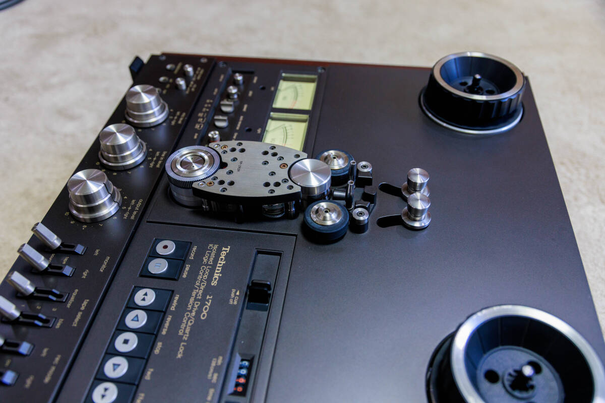 【リール×２付】Technics RS-1700U オープンリールデッキ テクニクス オーディオ機器 SONY R-11A Scotch