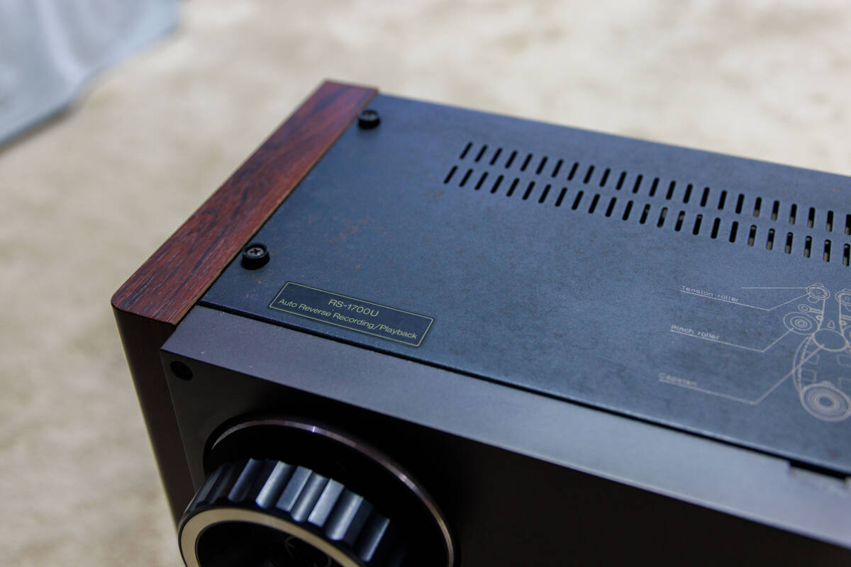 【リール×２付】Technics RS-1700U オープンリールデッキ テクニクス オーディオ機器 SONY R-11A Scotch