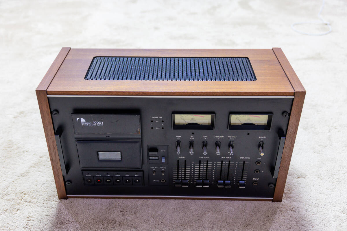 Nakamichi 1000Ⅱ カセットデッキ 中道 ナカミチ
