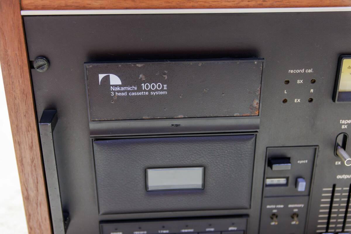 Nakamichi 1000Ⅱ カセットデッキ 中道 ナカミチ
