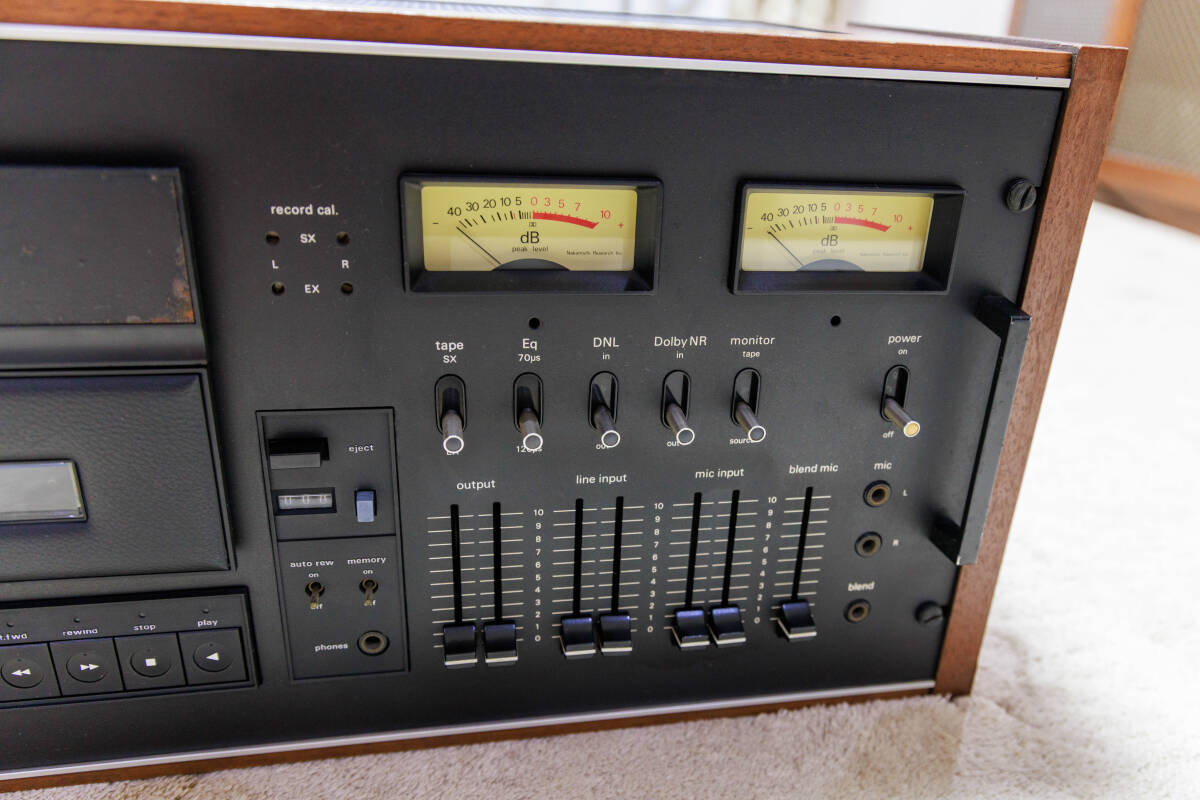 Nakamichi 1000Ⅱ カセットデッキ 中道 ナカミチ
