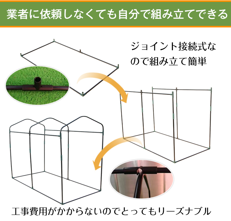 サイクル ハウス カバー 3臺(tái) 幅120cm 物置 サイクル ポート 自転車 バイク 置き場(chǎng) ガレージ 倉(cāng)庫(kù) 用具入れ 収納 保護(hù) 庭 ny370