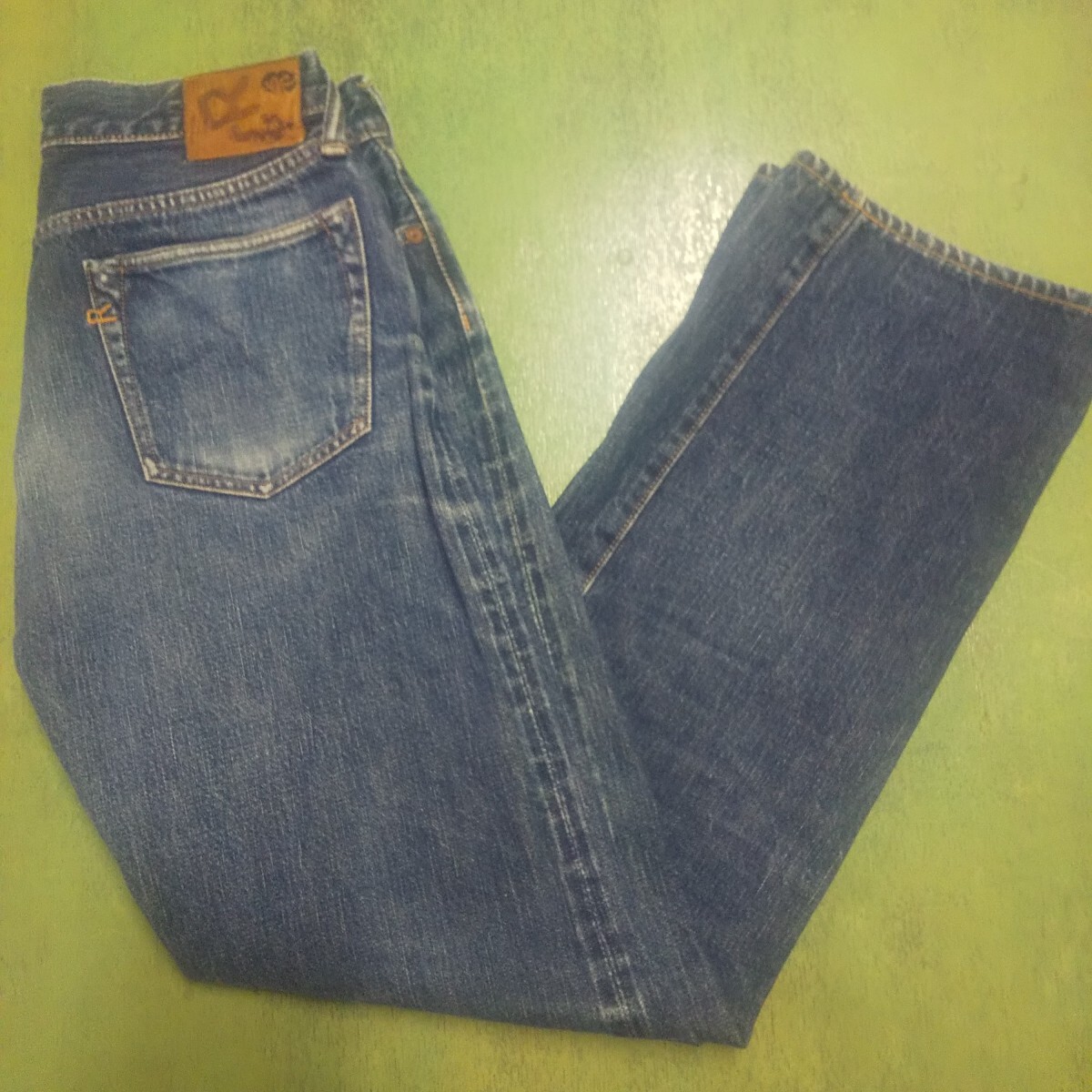 45rpm 空比古 デニム ストレート W29 日本制 赤耳 セルビッチ 45R 