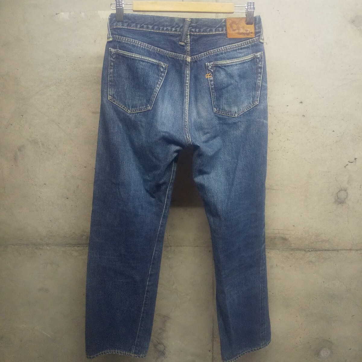 45rpm 空比古 デニム ストレート W29 日本制 赤耳 セルビッチ 45R 