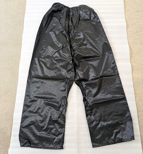 レインコート メンズ 自転車 通学 通勤 レインウェア 雨具 レインジャケット レインパンツ 上下セット セットアップ M 雨カッパ★