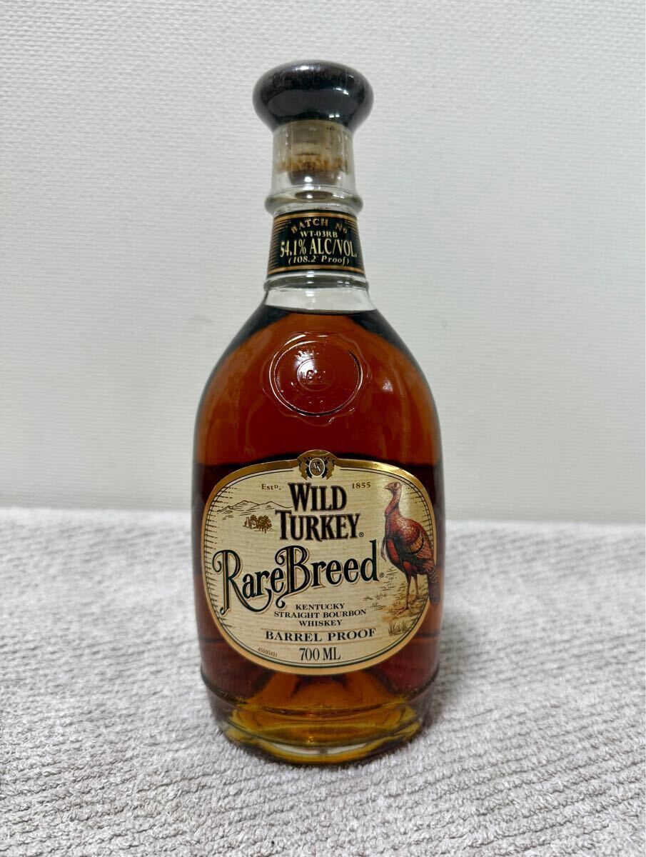 未開栓】WILD TURKEY ワイルドターキー Rare Breed レア 未開栓】WILD TURKEY ワイルドターキー Rare Breed レア