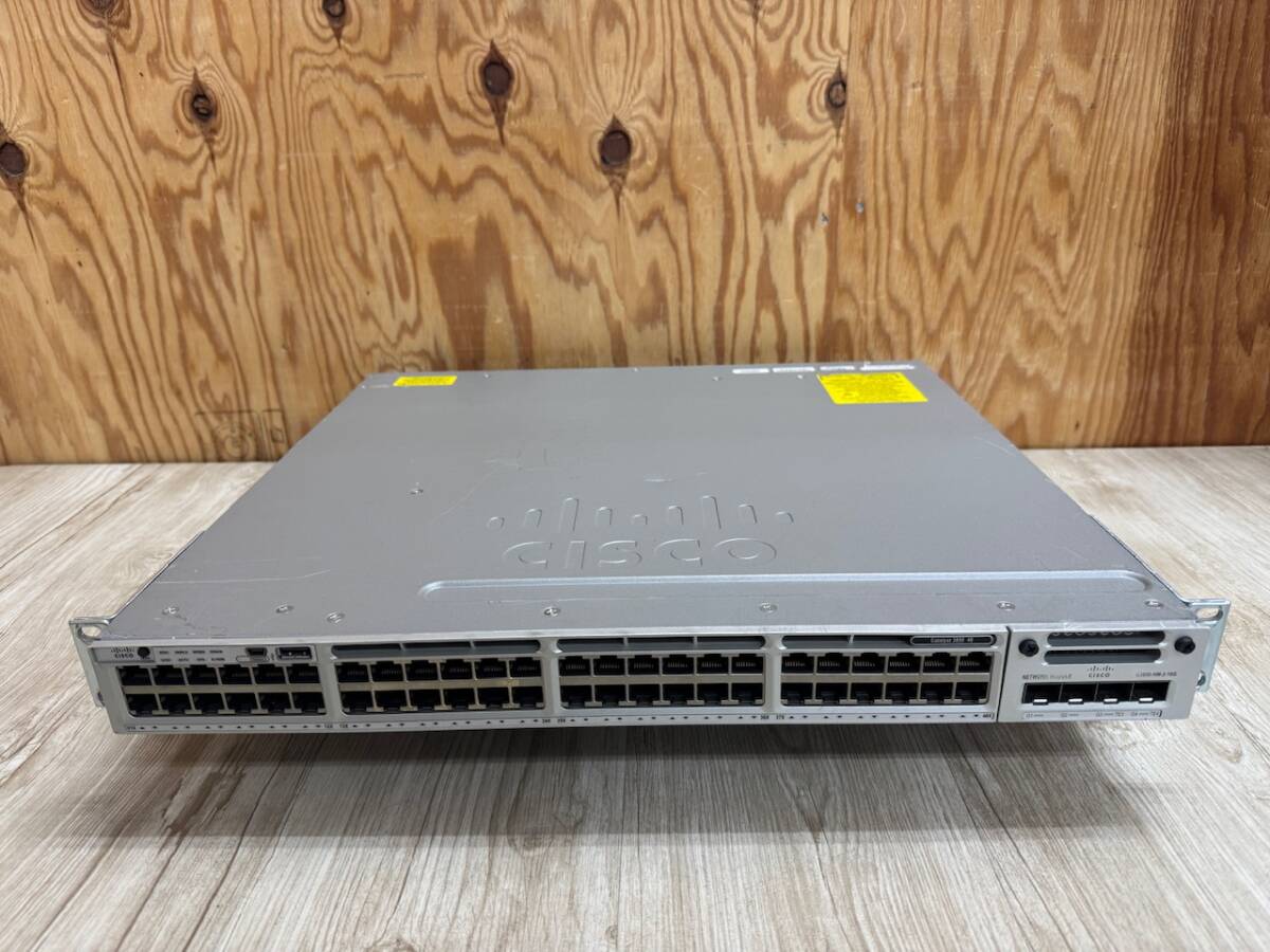 *5710-0513-3* простой подтверждено / электризация гарантия * Cisco - Catalyst3850 Series ( WS-C3850-48T-L V07 / C3850-NM-2-10G ). длина источник питания * отправка размер :D