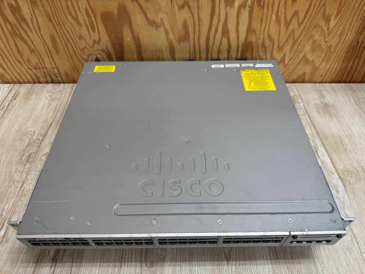 *5710-0513-3* простой подтверждено / электризация гарантия * Cisco - Catalyst3850 Series ( WS-C3850-48T-L V07 / C3850-NM-2-10G ). длина источник питания * отправка размер :D
