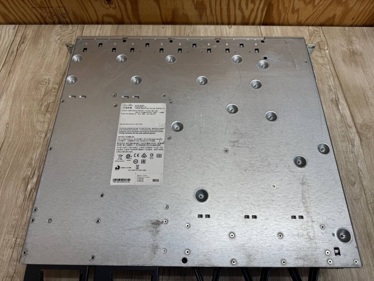 *5710-0513-3* простой подтверждено / электризация гарантия * Cisco - Catalyst3850 Series ( WS-C3850-48T-L V07 / C3850-NM-2-10G ). длина источник питания * отправка размер :D