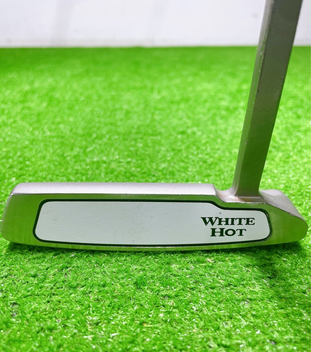 ★希少 程度良好♪名器 初代 ホワイトホット★⑦ WHITE HOT #6 LONG NECK 33インチ ロングネック オデッセイ パター ODYSSEY ブレード ピン_画像3