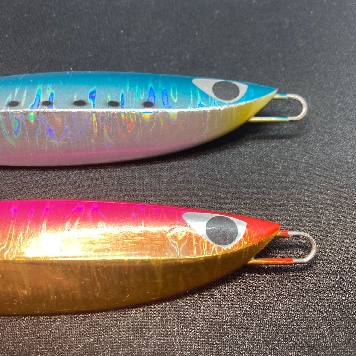 ★美品 送料無料★14 CBONE シービーワン クイックゼロワン 200 2個セット QUICK ZERO1 200g ジギング スロー 青物 伊勢湾 2本 ジグ fu_画像6