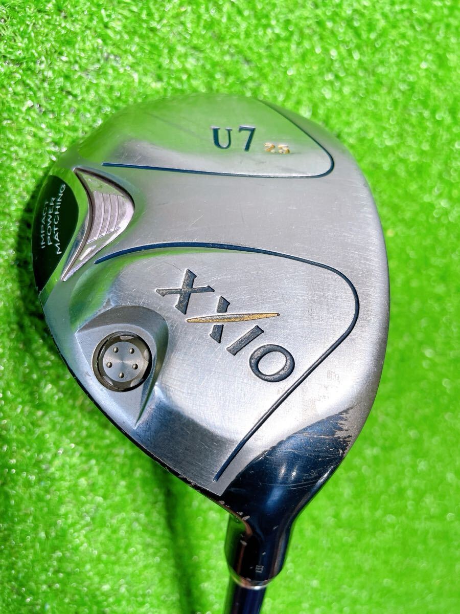 ☆希少番手♪レディース☆ゼクシオ XXIO 5 ユーティリティ U7 25° MP500 FLEX L UT 女性 ハイブリッド ユーティリティー 7U 7番 H7 ゴルフ_画像2