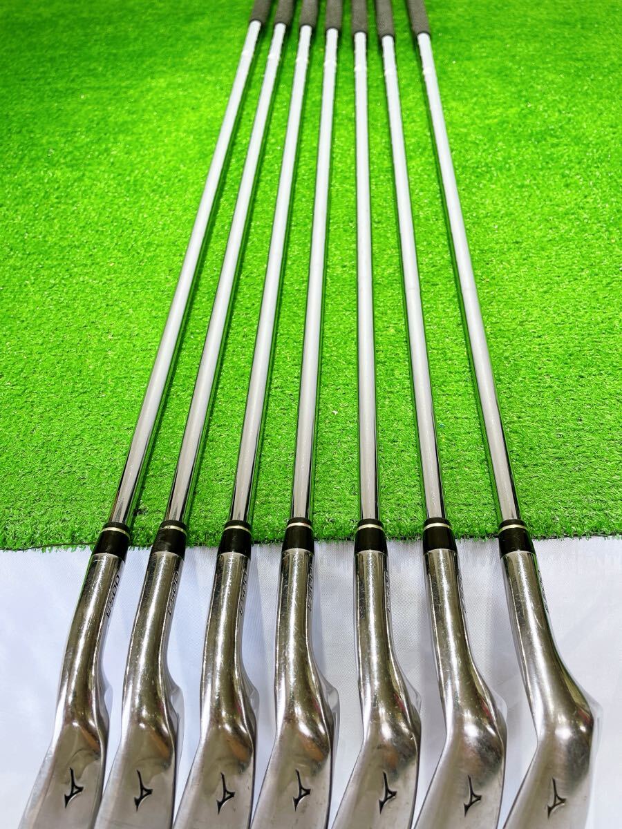 ★名器 優しいアイアン★ミズノ Mizuno JPX E500 β Ti-FACE FLEX SR 5-9PF 7本セット N.S.PRO 950GH HT ウェッジ スチール 右 IRON ゴルフ_画像6