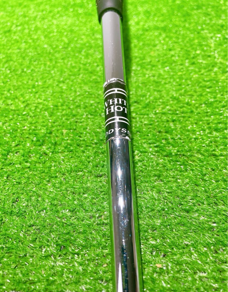 ★希少 程度良好♪名器 初代 ホワイトホット★⑦ WHITE HOT #6 LONG NECK 33インチ ロングネック オデッセイ パター ODYSSEY ブレード ピン_画像8