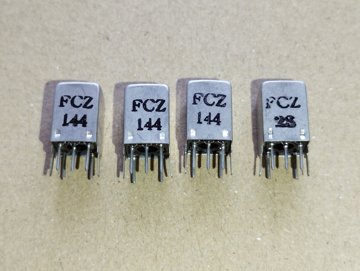 【未使用】 FCZコイル 144MHz 3個　28MHz 1個 （計4個） 7mm角 10mm高