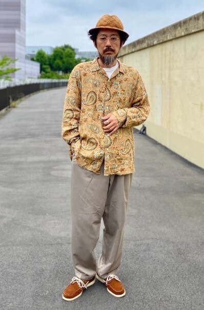 POLO RALPH LAUREN　90s　BONNARD　長袖シャツ　レア　ポロラルフローレン　リネンシャツ　XL 