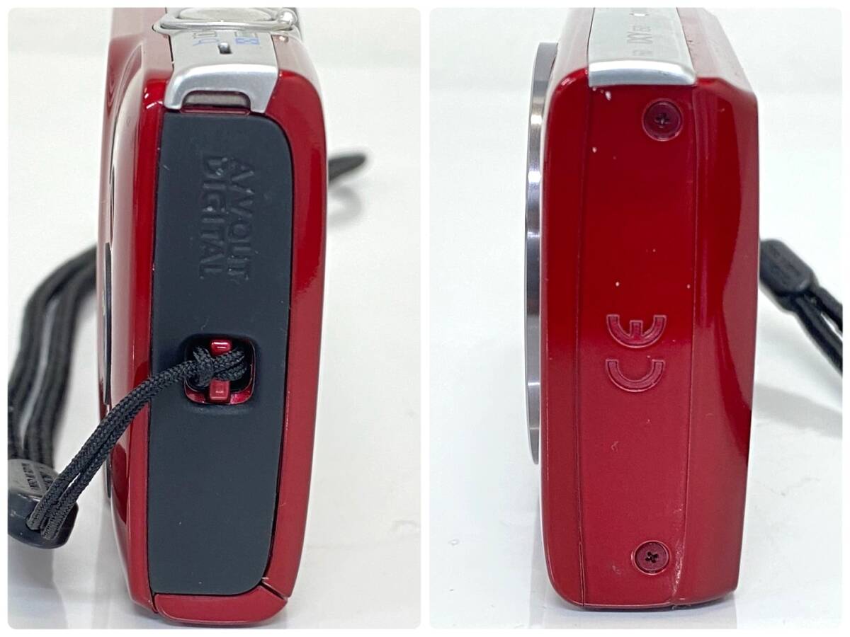 ※ Canon IXY 150 コンパクトデジタルカメラ PC2197 レッド 本體のみ 動(dòng)作確認(rèn) キャノン デジカメ 中古【ｃ1819】