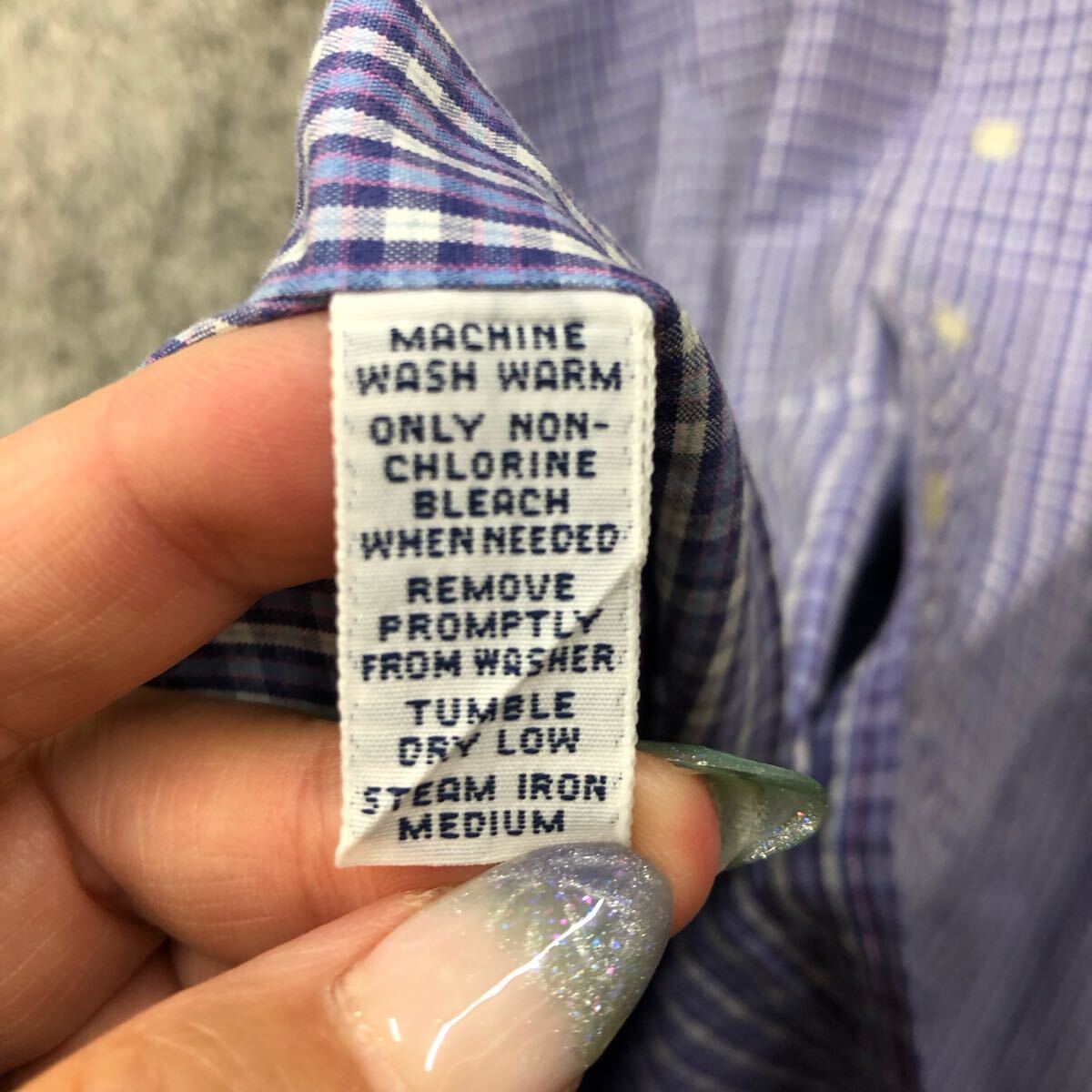 POLO RALPH LAUREN ポロラルフローレン 半袖シャツ サイズXXL ブルー 青 チェック柄 刺繍ロゴ コットン メンズ トップス 最落なし（Z）