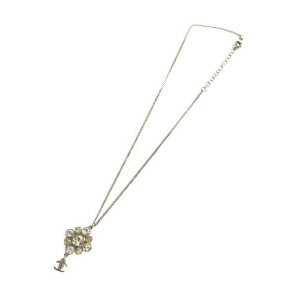 CHANEL シャネル ビジュー ココマーク ネックレス 【送料無料】 【質(zhì)屋かんてい局橫浜港南店】 中古品 used AB