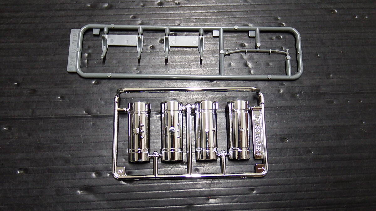  Fujimi 1/32 4t круг форма металлизированный топливный бак 