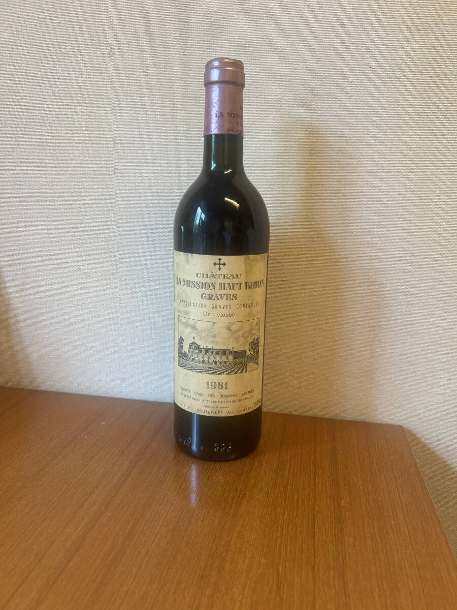 1981 CH LA MISSION HAUT BRION GRAVES 