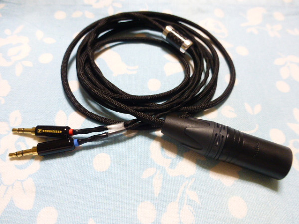 HiFiMAN 用ケーブル SUNDARA ANANDA HE5se HE6se Arya HE560 V4 HE1000SE MOGAMI 2944 300cm かなり長め XLRコネクタ 4ピン (カスタム可能 その他