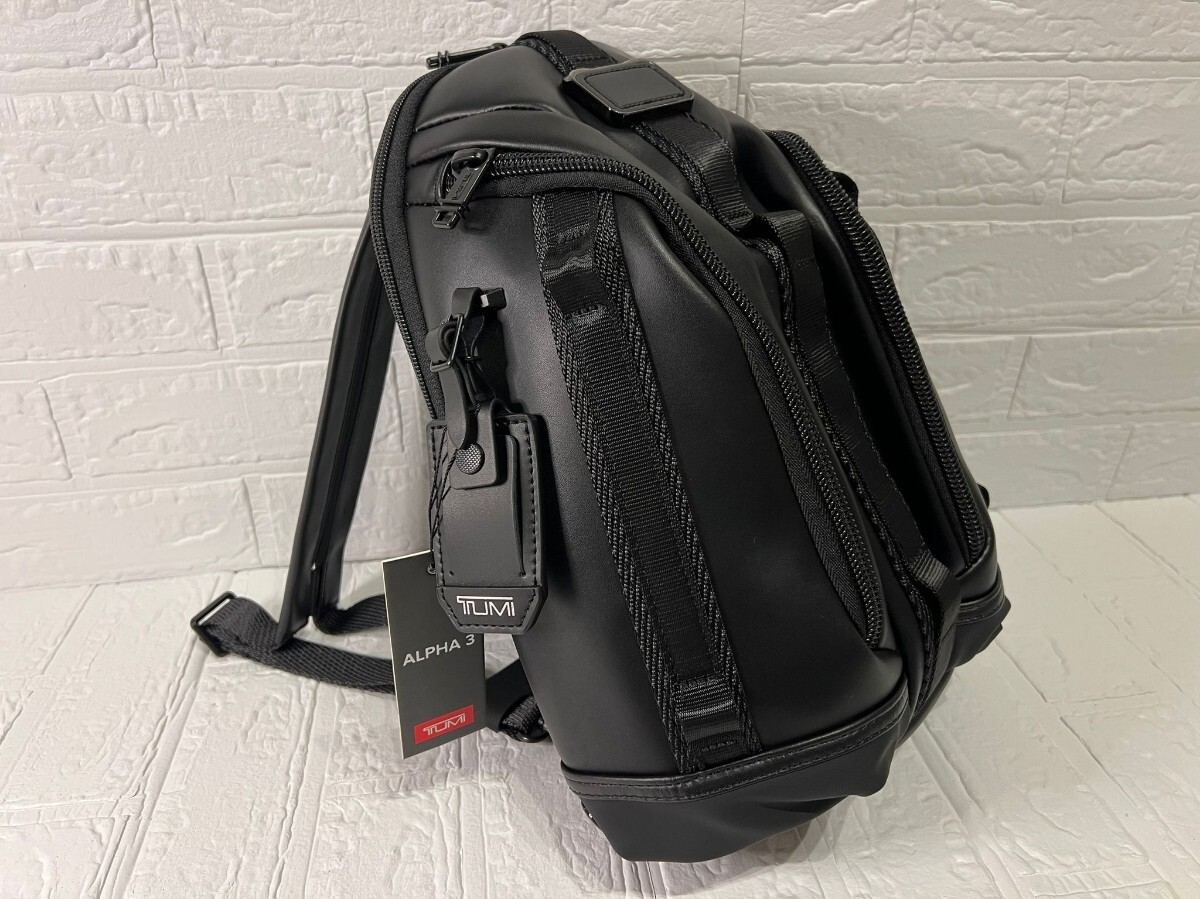 TUMI トゥミ　レザー　バッグ　リュック　バッグパック　ショルダーバッグ　ワンショルダー　2way