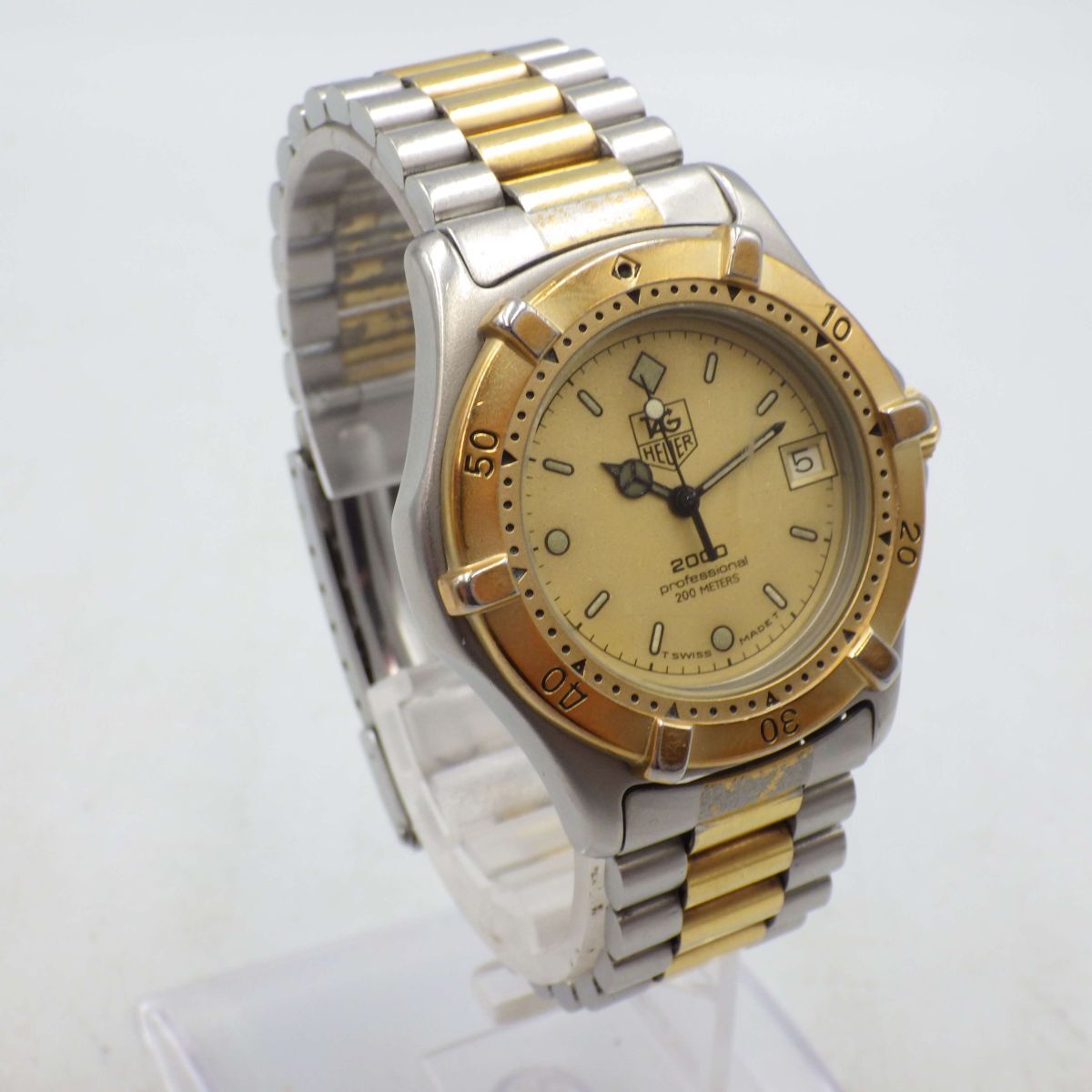 422036[1 иен старт ]TAG Heuer TAG Heuer работа товар 964.013 Professional мужской часы кварц кейс 35mm