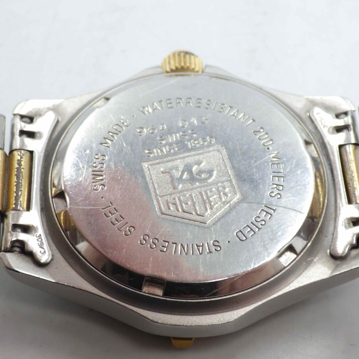422036[1 иен старт ]TAG Heuer TAG Heuer работа товар 964.013 Professional мужской часы кварц кейс 35mm