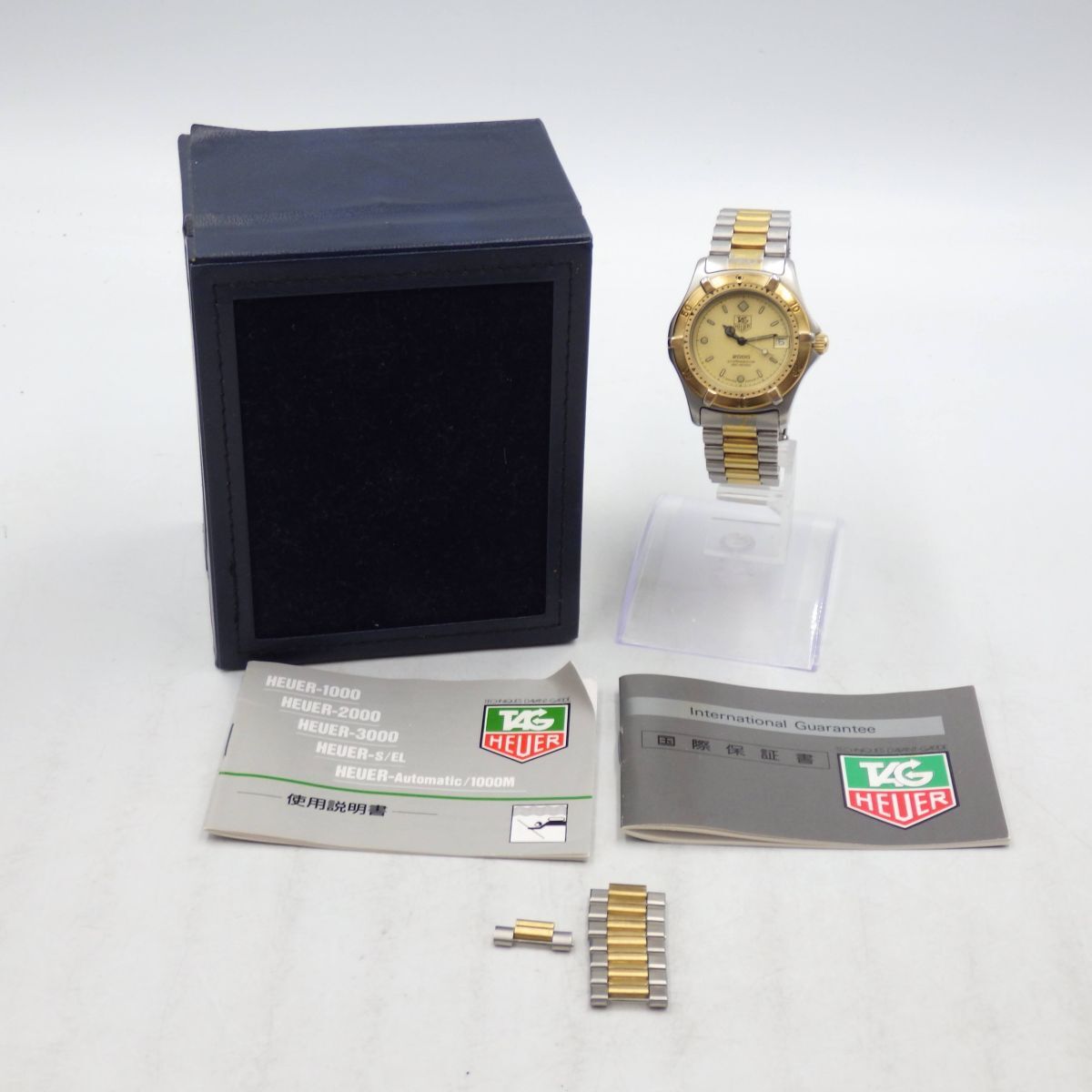 422036[1 иен старт ]TAG Heuer TAG Heuer работа товар 964.013 Professional мужской часы кварц кейс 35mm