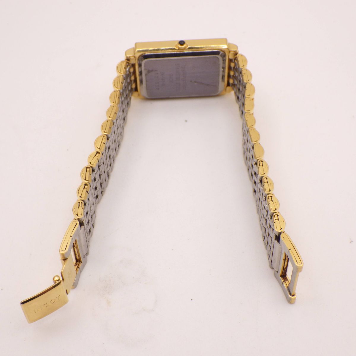 444515/j[1 иен старт ]INGOT in gotoSK-141-R SWISS BANK FINE GOLD 999.9 1g мужской часы кварц кейс 24mm