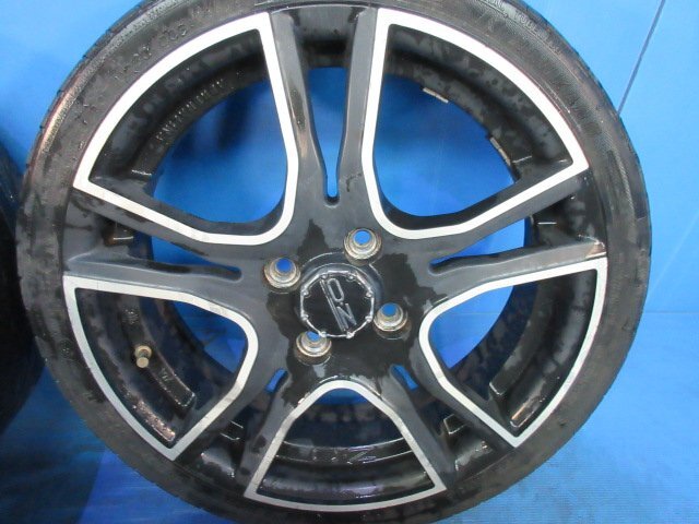 OZ ADRENALINA アドレナリーナ 16x5J PCD100 +45 4H 165/40R16 4本　ワゴンR N-BOX ムーヴ　※ 要タイヤ交換　　2025.3.29.O.1-A103