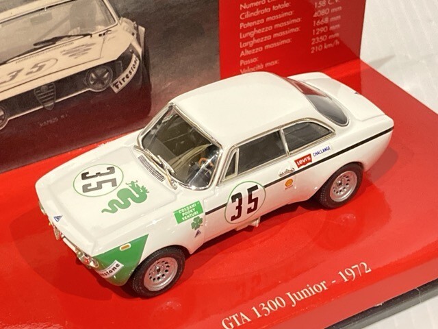 ミニチャンプス 1/43 Alfa Romeo GTA 1300 Junior 1972 Levis 35 ホワイト×グリーン 436721235 など まとめて [100-9231]