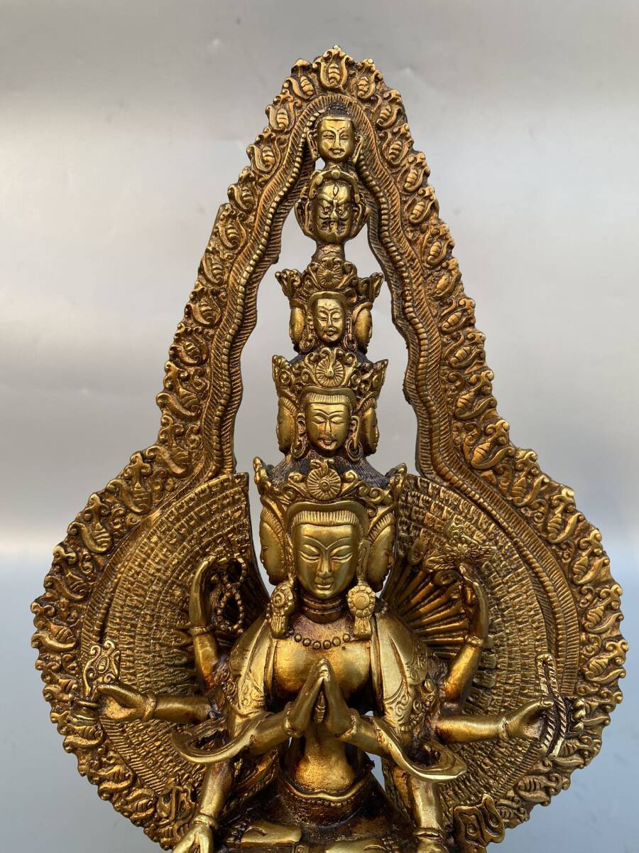 仏像 地蔵王菩薩仏像 家内 仏堂 供仏 銅製品 工芸品 置物 仏像 地蔵王菩薩仏像 家内 仏堂 供仏 銅製品 工芸品 置物